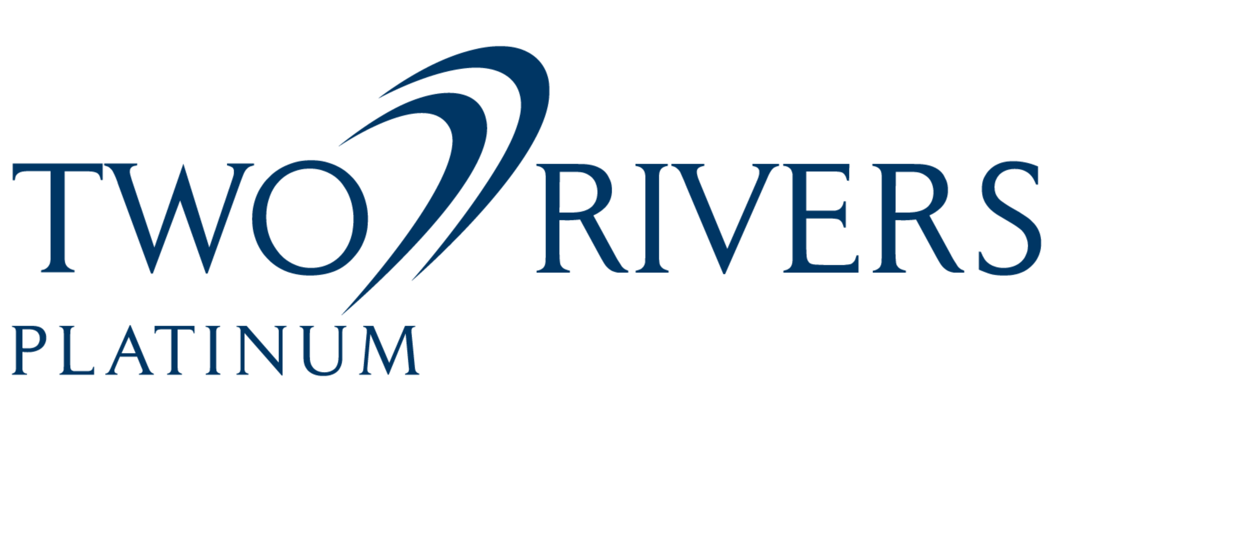 two rivers logo blue